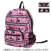 W2288 B33 [HAPI+TAS×miffy 折りたたみリュック ドリームブラック]