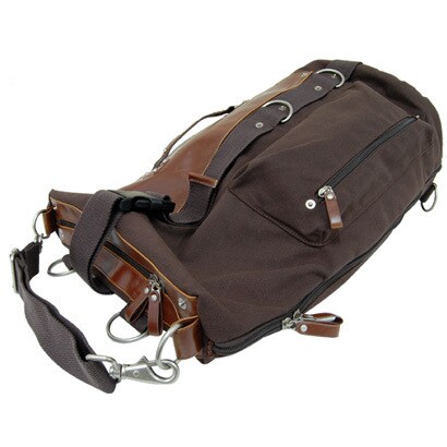 EHR-66038 BR [3WAYリュック　ブラウン]