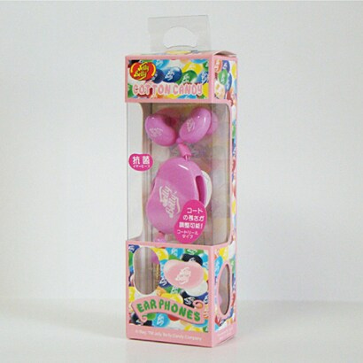 Jelly Belly コードリールイヤホン Cピンク JB-MEP1CPK