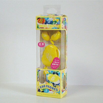 Jelly Belly コードリールイヤホン イエロー JB-MEP1PYE