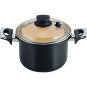 ロップ・タックIH対応深型両手鍋19cm 4L RR-4346