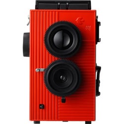 【blackbird,  fly（オレンジ）】35mmフィルム仕様の２眼レフ！広角レンズでビビッドで美しい写り。ホルガロモなどのトイカメラファンも必見のブラックバードフライです。