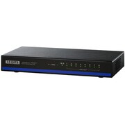 EEE省電力機能搭載 100BASE-TX/10BASE-T 対応スイッチングハブ 8ポート ブラック ETX-ESH08NBK