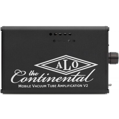 真空管ポータブルヘッドホンアンプ ブラック The Continental V2/B