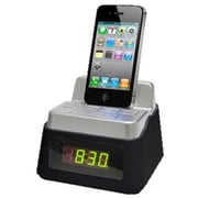 iPod/iPhone対応 クロックステーション ブラック RAD-i150N-K