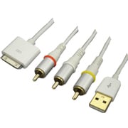 AIP-RCA30 [iPhone・iPad TV出力AVケーブル]