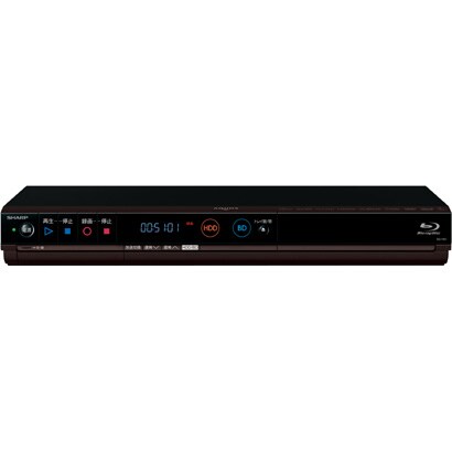 ブルーレイレコーダー HDD500GB AQUOS（アクオス）ブルーレイ BD-H51
