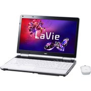 LaVie L LL750/F2シリーズ 15.6型ワイド液晶/HDD750GB/ブルーレイディスクドライブ クリスタルホワイト PC-LL750F26W