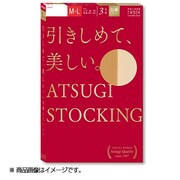ATSUGI STOCKING 引きしめて、美しい。 3足組 M-L コスモブラウン FP8813P