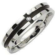 リング ブラックメッキ 19号 04R122SM19