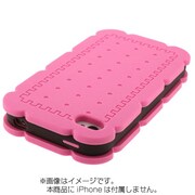 iPhone4sビスケットシリコンケース(ストロベリー)