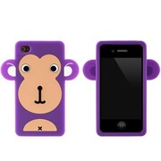 iPhone4sモンキーシリコンケース(pu)