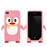 iPhone4sペンギンシリコンケース(pk)