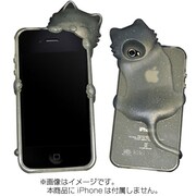 iPhone4s kikiネコケース(gy) [iPhone4S/4ケース]
