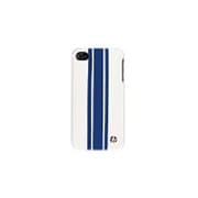SOCI4-3BUONWH iPhone4S/4スナップオンカバー青白 [iPhone4S/4用スナップオンカバー 3ブルー オン ホワイト]