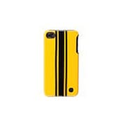 SOCI4-3BLONYE iPhone4S/4スナップオンカバー黒黄 [iPhone4S/4用スナップオンカバー 3ブラック オン イエロー]