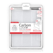 CarbonLOOK with Front cover for iPad (第4・3世代)/iPad 2 ホワイト TUN-PD-000095