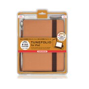 TUNEFOLIO for iPad (第4・3世代)/iPad 2 キャラメル TUN-PD-000098