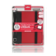 TUNEFOLIO URBAN for iPad (第4・3世代)/iPad 2 レッド/ブラック TUN-PD-000102