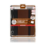TUNEFOLIO URBAN for iPad (第4・3世代)/iPad 2 ブラック/ブラウン TUN-PD-000103
