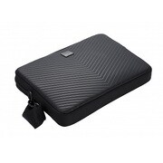 スマートラップトップスリーブ NetBook ブラック-シェブロン