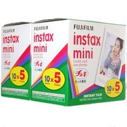 チェキ用フィルム 10枚入り5パック 2個セット instax mini インスタントカラーフィルム　5×2セット