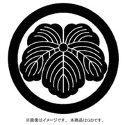 家紋シール 09 丸に蔦/GD [家紋シール]