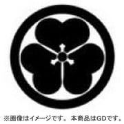 家紋シール 11 丸に片喰/GD [家紋シール]