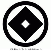 家紋シール 35 丸に釘抜/GD [家紋シール]