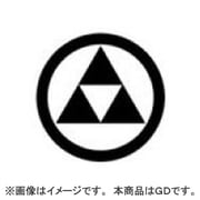 家紋シール 43 丸に三鱗/GD [家紋シール]