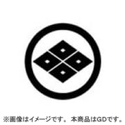 家紋シール 44 丸に四目菱/GD [家紋シール]