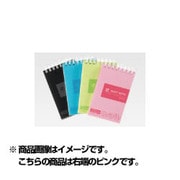 ショットノート ツインリングタイプ 透明表紙 Sサイズ ピンク 9130ヒン