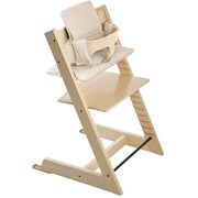トリップトラップ クッション ベーシック ベージュストライプ [ベビーチェア アクセサリー]