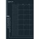 システムノート フリーマンスリースケジュール ブロック式 B6サイズ NT185