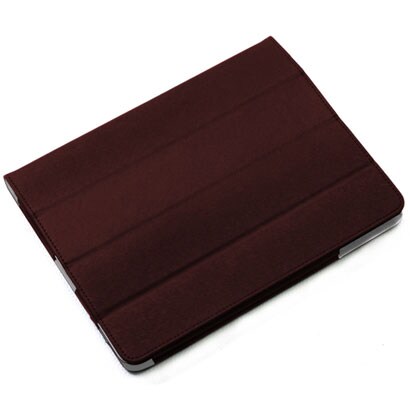 レザーロールスタンドケース　ブラウン 新しいiPad対応 BI-IPAD3FLRO/BR