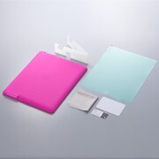 Silicone Case Set for iPad シリコンケースセット(ピンク) iPad（3rd）対応 TR-SCIPD12-PK