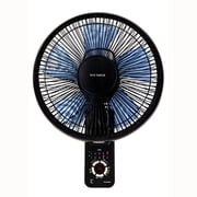 壁掛扇風機 DCモーター リモコン付 ブラック YTW-D360NR-BK