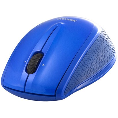 無線（2.4GHz）TOGレーザー式マウス 横スクロールタイプ  "BEYOND THE　LASER"シリーズ ブルー BSMBLW02BL