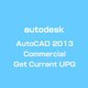 AutoCAD 2013 Commercial Get Current UPG [ライセンスソフト]