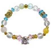 RGB-1-07 Blingist キュービックジルコニアブレス ミックス