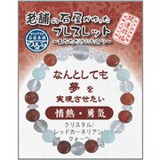 IYB-1-11 老舗の石屋が作ったブレスレットMIX 情熱・勇気