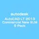 AutoCAD LT 2013 Commercial New SLM 5 Pac [ライセンスソフト]