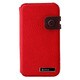 Z422i4S [iPhone4/4S用ケース Masstige Italian PU Color Edge Diary（マステージイタリアンカラーエッジダイアリー） レッド]