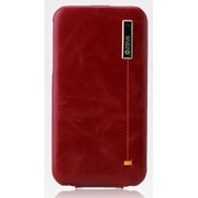 Z426i4S [iPhone4/4S用ケース Masstige Color Point Folder（マステージカラーポイントフォルダー） レッド]