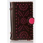 Z431i4S [iPhone4/4S用ケース Prestige Punching Diary（プレステージパンチングダイアリー） ブラックチョコレート]