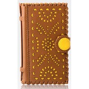 Z432i4S [iPhone4/4S用ケース Prestige Punching Diary（プレステージパンチングダイアリー） キャメルベージュ]