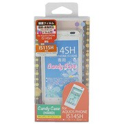 AQUOS PHONE IS14SH用 キャンディケース（ハード） クリア