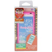 AQUOS PHONE IS14SH用 キャンディケース（ハード） ピンク