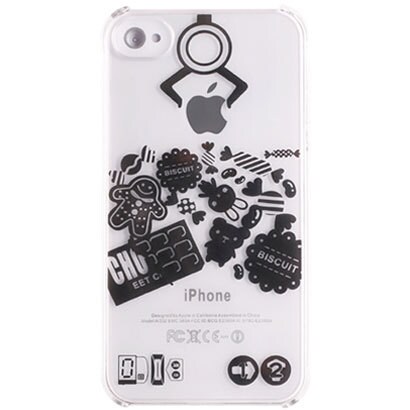 iPhone4/4S用クリアケース　ハード iPhone+（アイフォンプラス） Game1
