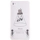iPhone4/4S用クリアケース　ハード iPhone+（アイフォンプラス） UFO
